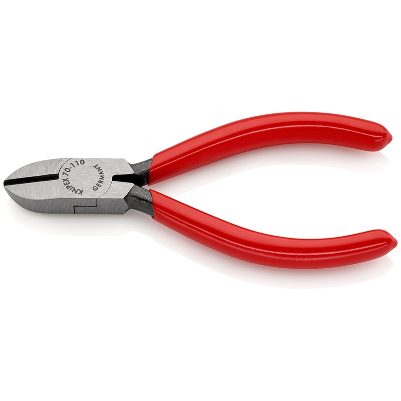 KNIPEX Diagonal Cutting Pliers Side Cutters 110mm Plastic Coated 70 01 110