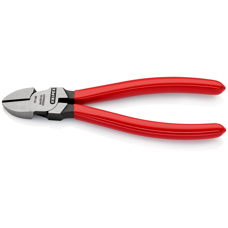 KNIPEX Diagonal Cutting Pliers Side Cutters 160mm Plastic Coated 70 01 160 SB