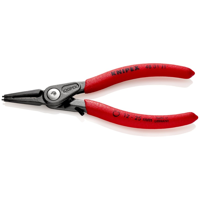 KNIPEX Precision Circlip Pliers for Internal Circlips in Bore Holes with Overexpansion Guard 140mm 48 31 J1