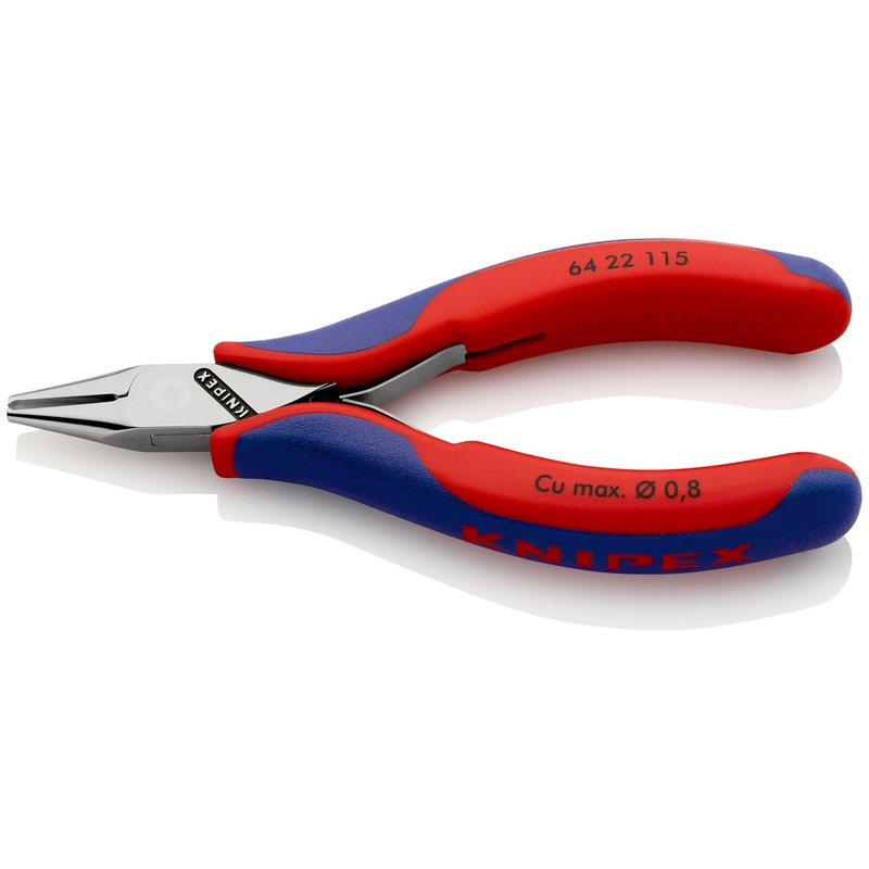 KNIPEX Precision Electronics End Cutting Nipper Pliers 115mm Multi Component Grips 64 22 115
