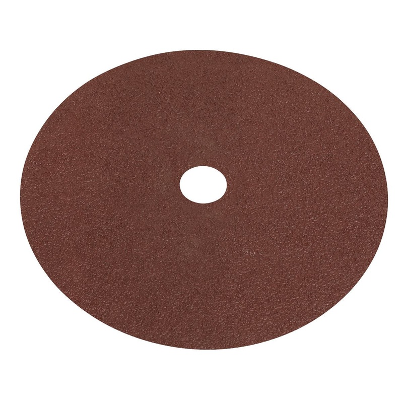 Worksafe by Sealey Fibre Backed Disc 175mm - 40Grit Pack of 25