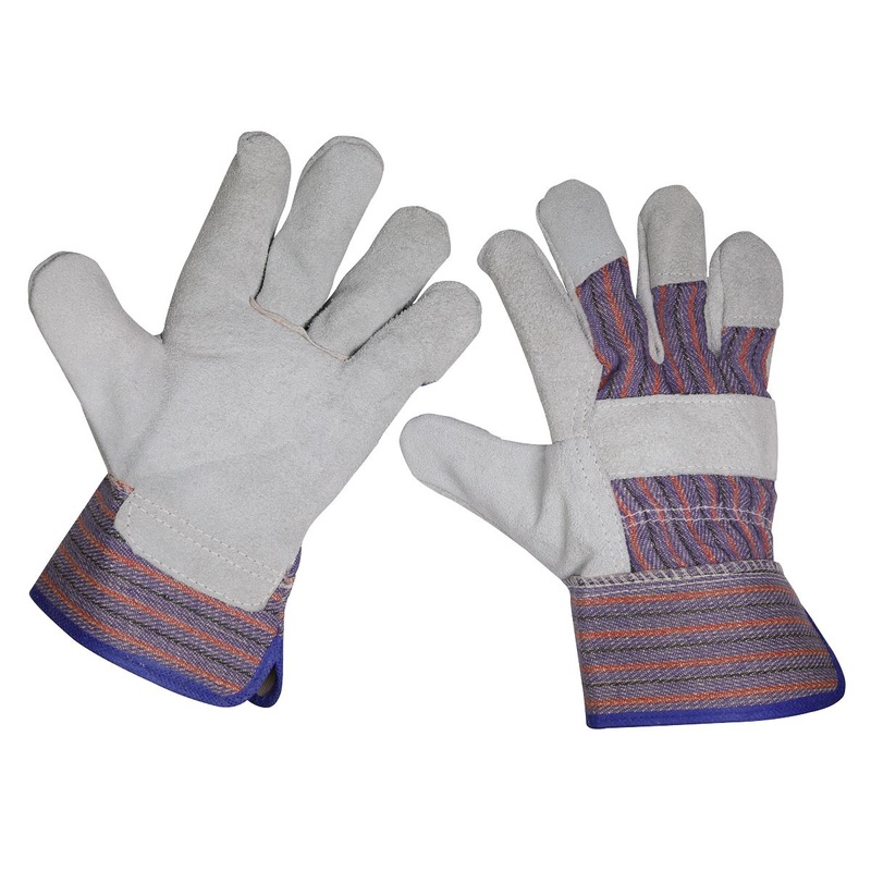 Worksafe by Sealey Rigger's Gloves Pair