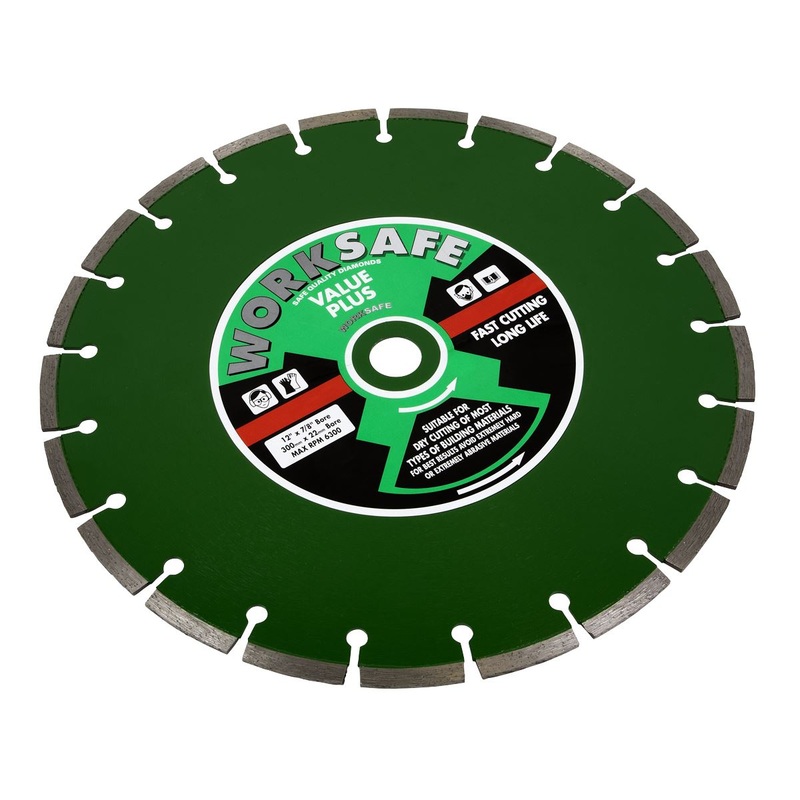 Worksafe by Sealey Value Plus Diamond Blade 300 x 22mm