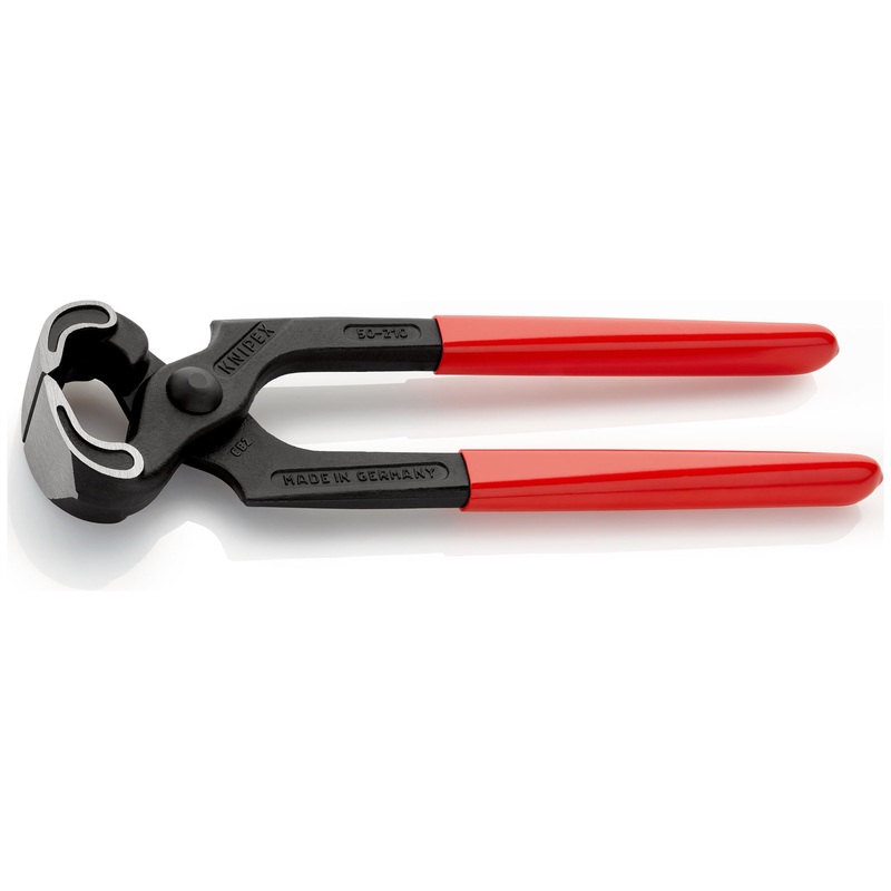 KNIPEX Carpenters Pincers 210mm Plastic Coated Handles 50 01 210