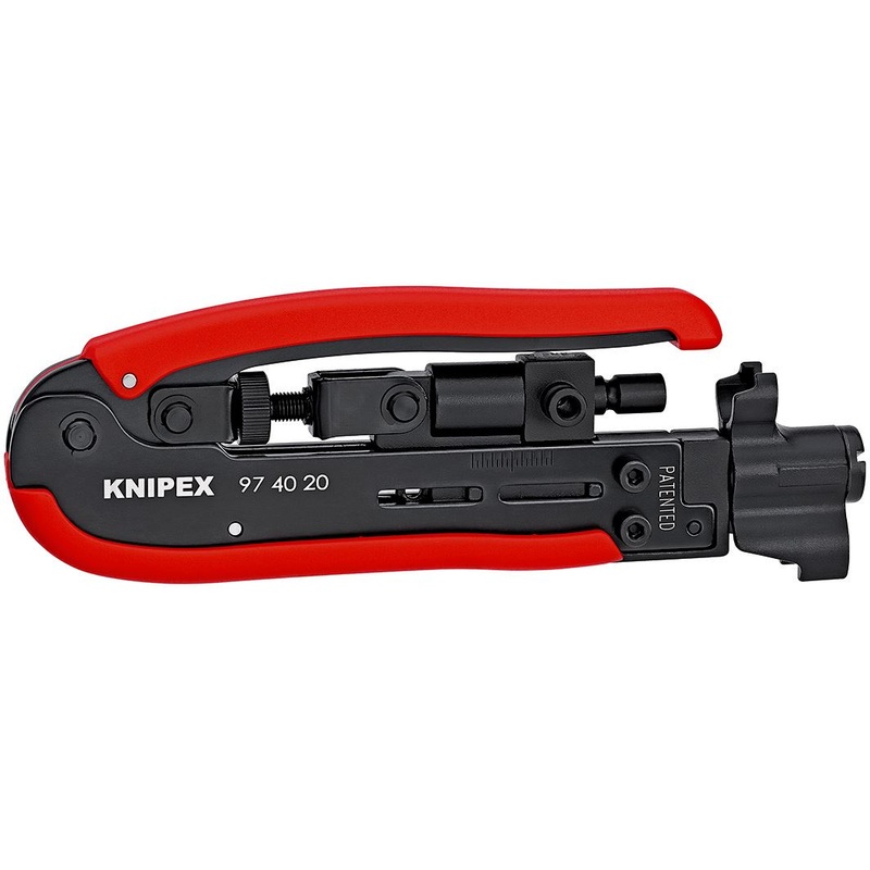 KNIPEX Compression Tool for Crimping F BNC RCA Connectors 175mm 97 40 20 SB