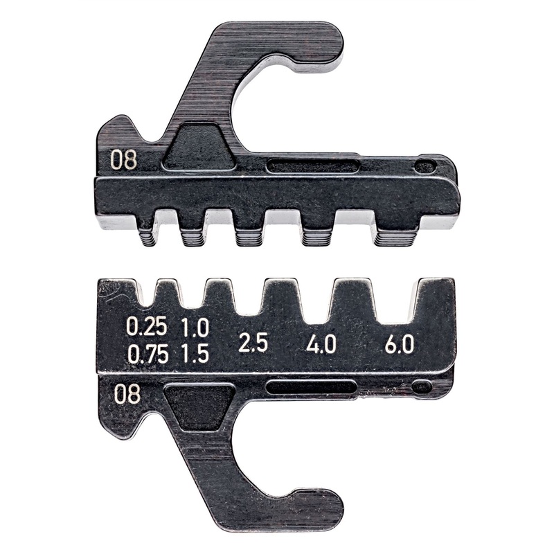 KNIPEX Die Set for MultiCrimp Insulated and Non Insulated Wire Ferrules 0.25-6mm 97 39 08