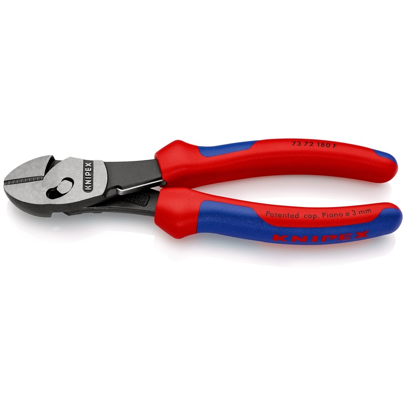 Knipex TwinForce High Performance Diagonal Cutters Cutting Pliers 180mm Opening Spring 73 72 180 F
