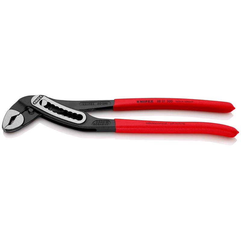 KNIPEX Alligator Water Pump Pliers 300mm Plastic Coated Handles Non Slip 88 01 300