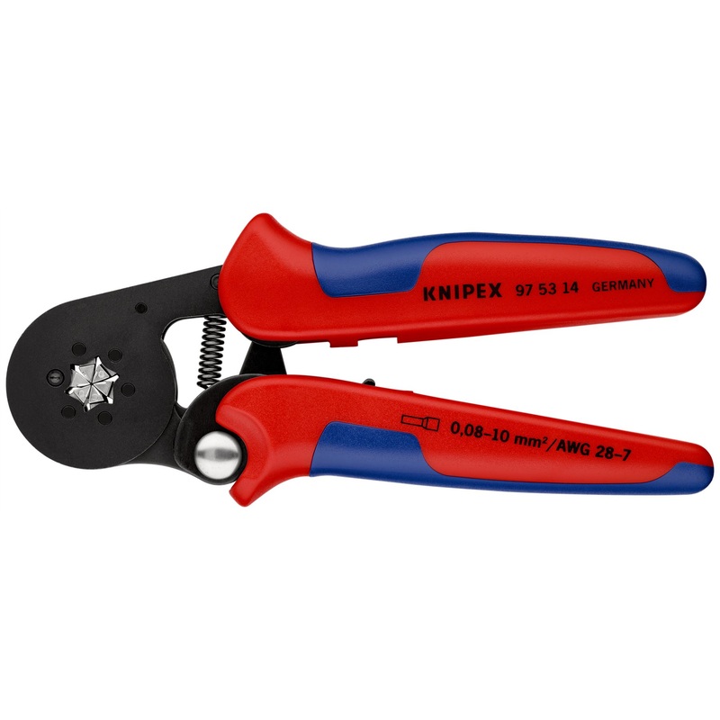 Knipex Automatic Crimping Pliers for Wire Ferrules 0.08-16mm Capacity 97 53 14