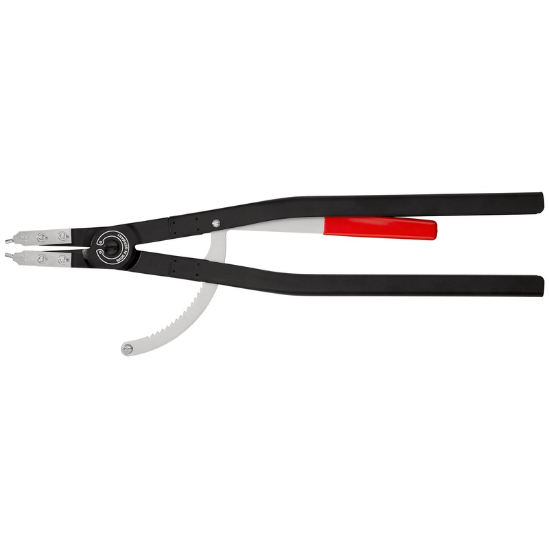 KNIPEX Circlip Pliers for Internal Circlips in Bore Holes 580mm 4.5mm Diameter Tips 44 10 J6