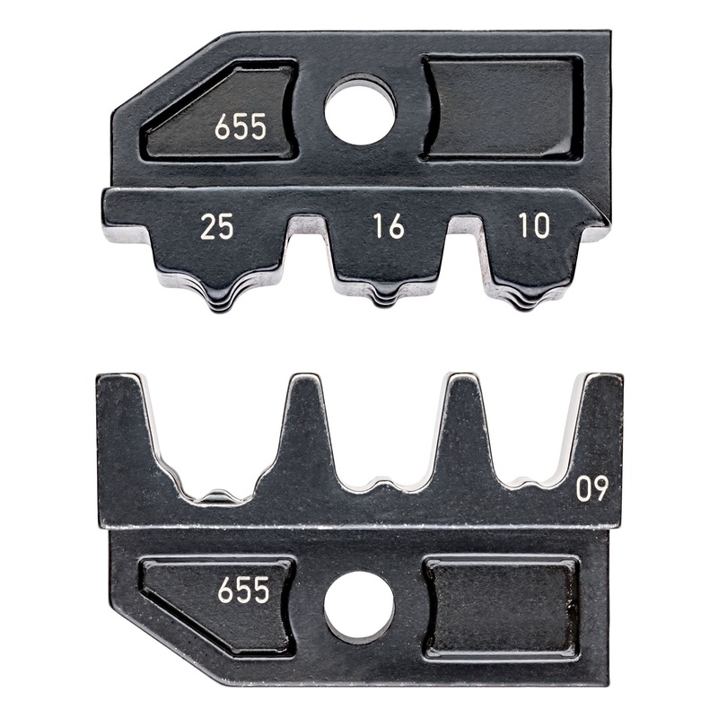 KNIPEX Die Set for Crimp System Pliers Insulated and Non Insulated Wire Ferrules 10 / 16 / 25mm 97 49 09