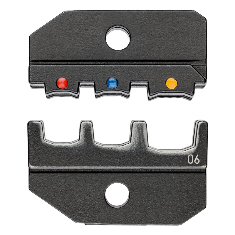 KNIPEX Die Set for Crimp System Pliers Insulated Terminals and Plug Connectors 97 49 06