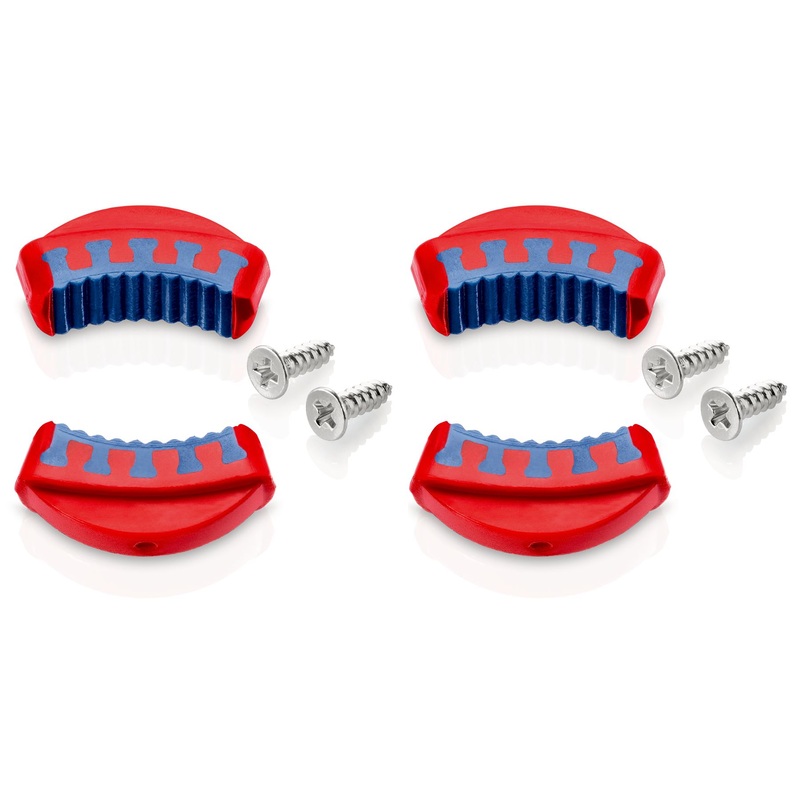 KNIPEX Plastic Jaw Inserts for Siphon and Connector Pliers 81 11 250 / 81 13 250 Two Component 2 Pairs 81 19 250 V02
