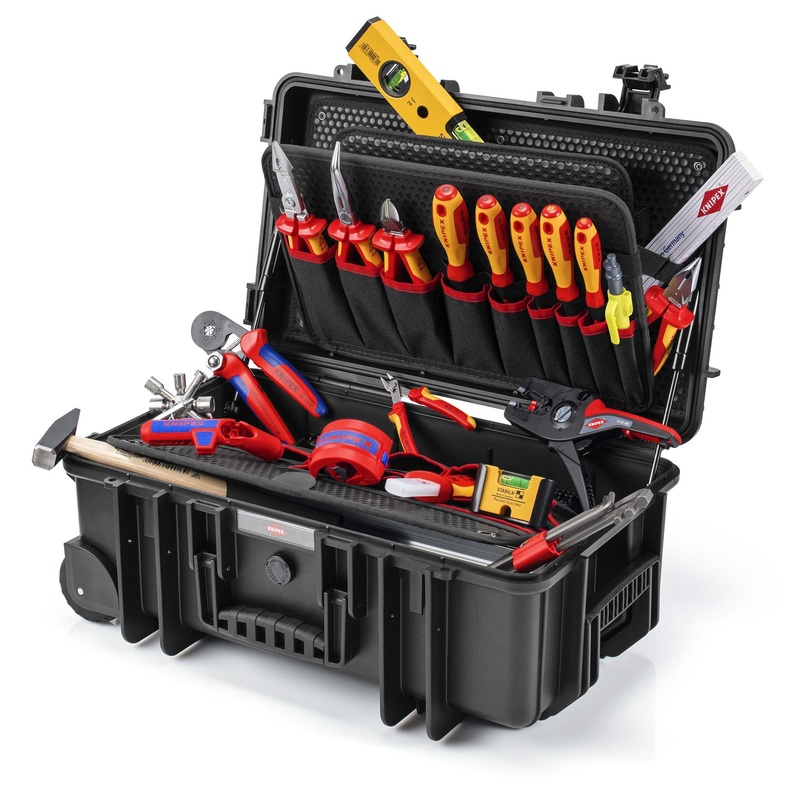 Knipex Tool Case Robust26 Electric Fit to Fly Storage Box 22 Piece Kit 00 21 33 E