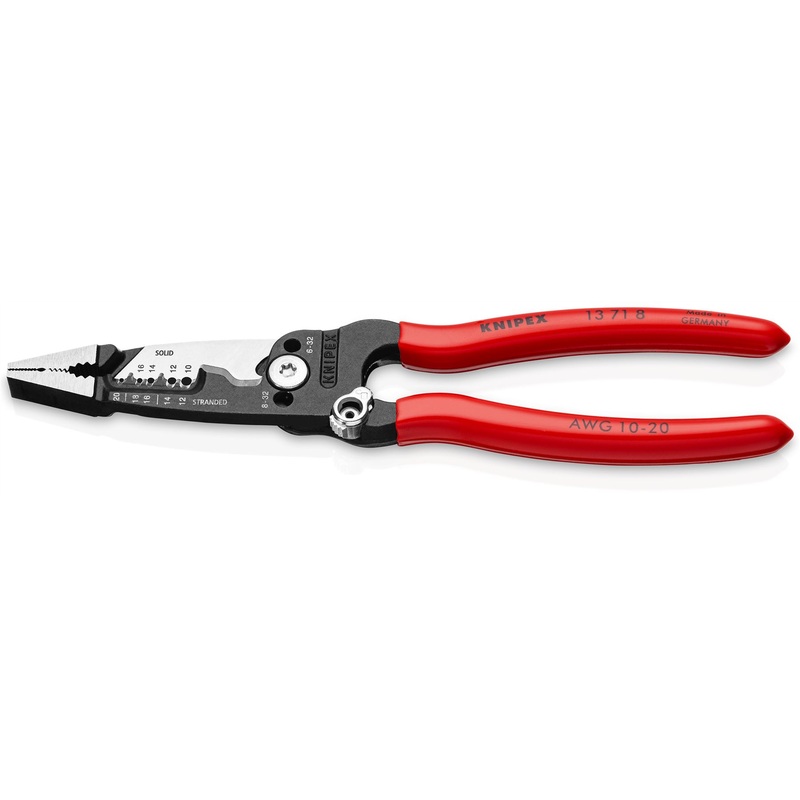 Knipex Wire Stripper Multifunction Electrician Pliers American Style 13 71 8