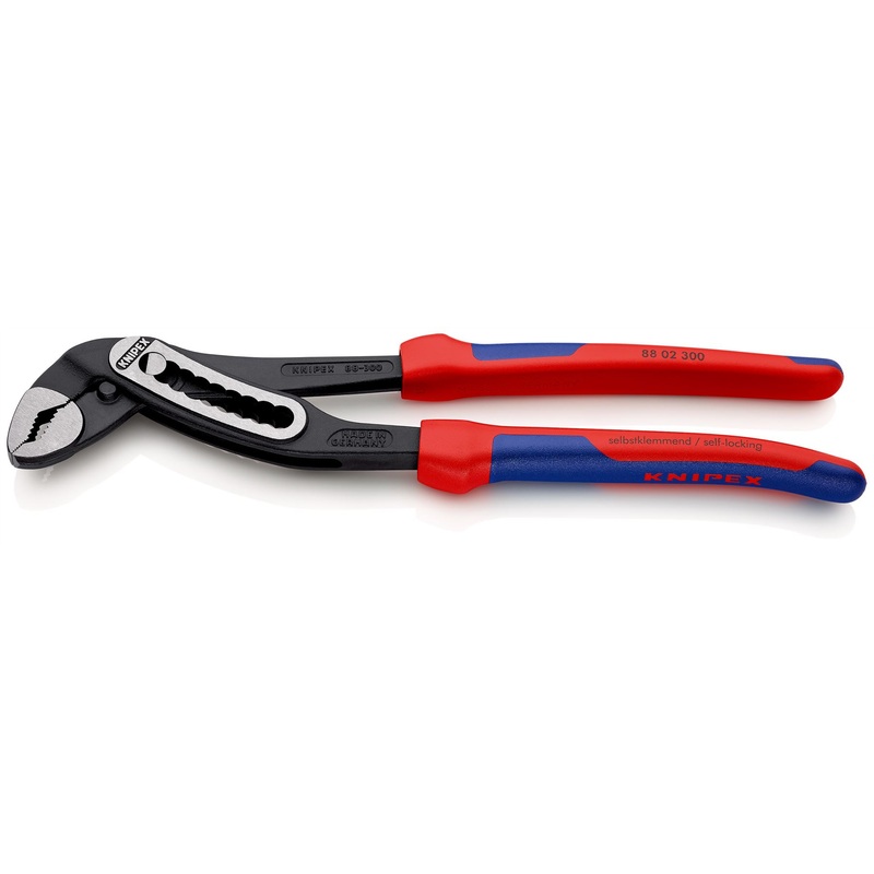 KNIPEX Alligator Water Pump Pliers 300mm Multi Component Grips 88 02 300