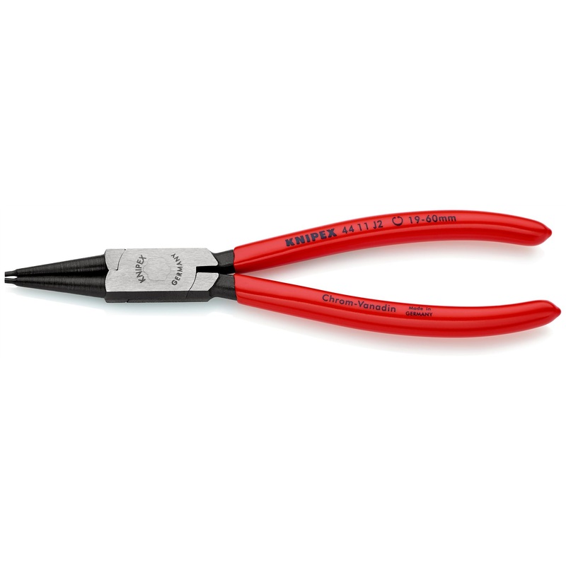 KNIPEX Circlip Pliers for Internal Circlips in Bore Holes 180mm 1.8mm Diameter Tips 44 11 J2