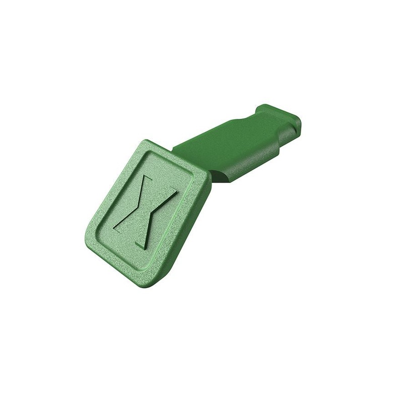 KNIPEX ColorCode Clips Green Colour 10 Pack KNIPEXtend for KNIPEX Comfort Handles (RAL Code 6001) 00 61 10 CG
