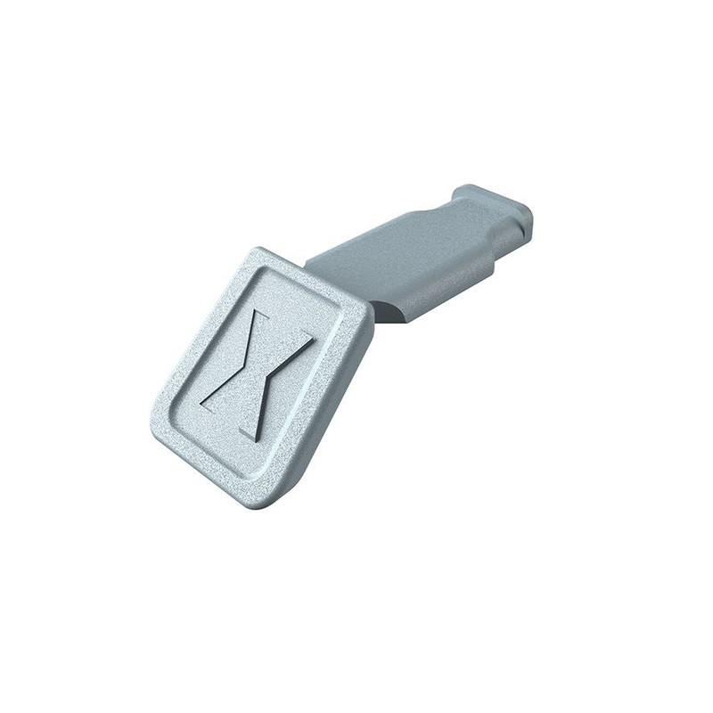 KNIPEX ColorCode Clips Squirrel Grey Colour 10 Pack KNIPEXtend for KNIPEX Comfort Handles (RAL Code 7000) 00 61 10 CS
