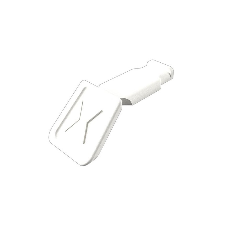 KNIPEX ColorCode Clips White Colour 10 Pack KNIPEXtend for KNIPEX Comfort Handles (RAL Code 9016) 00 61 10 CW