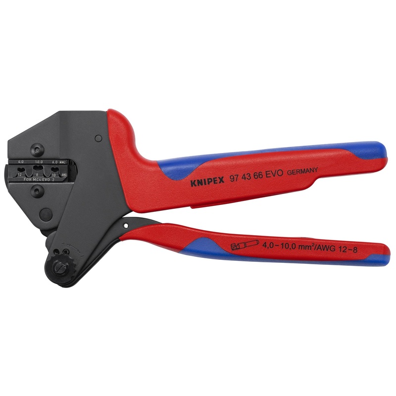 KNIPEX Crimp System Pliers for MC4 EVO 2 Solar Connectors Crimping 97 43 66 EVO