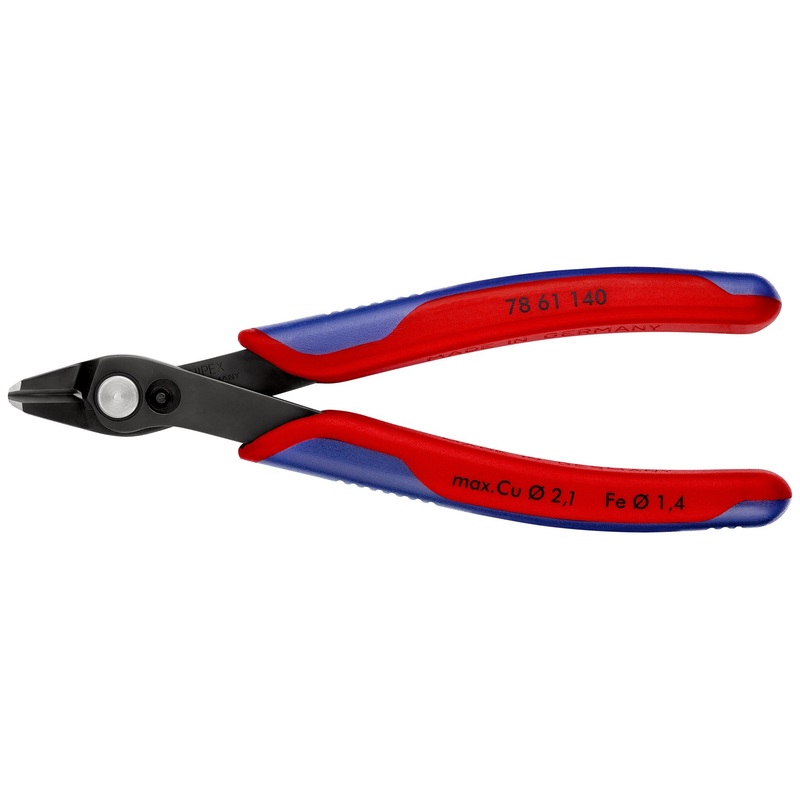 KNIPEX Electronics Super Knips XL Precision Cutting Pliers 140mm Multi Component Grips 78 61 140 SB