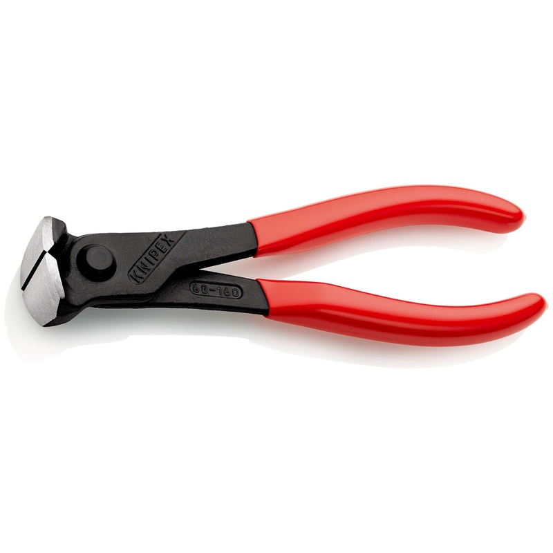 KNIPEX End Cutting Pliers Nipper 160mm Plastic Coated 68 01 160