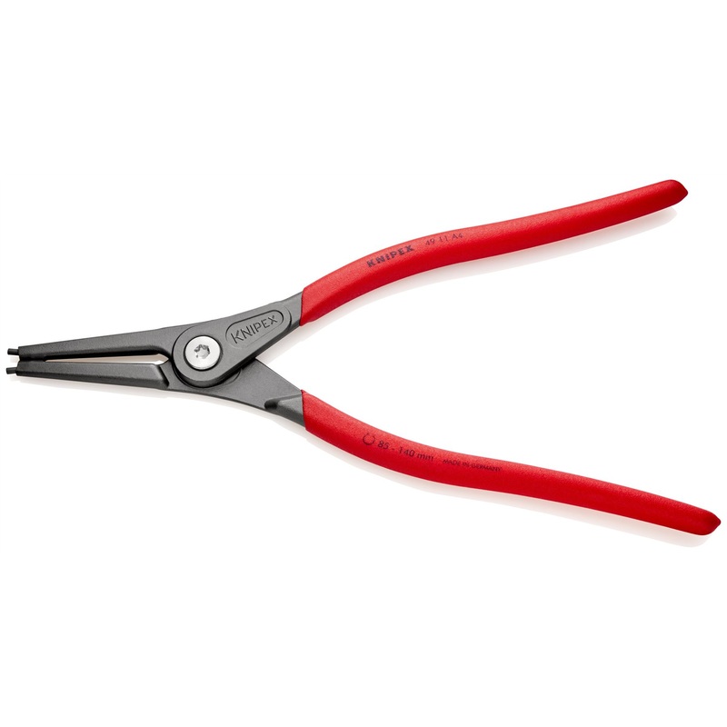 KNIPEX Precision Circlip Pliers for External Circlips on Shafts 320mm 3.2mm Diameter Tips 49 11 A4