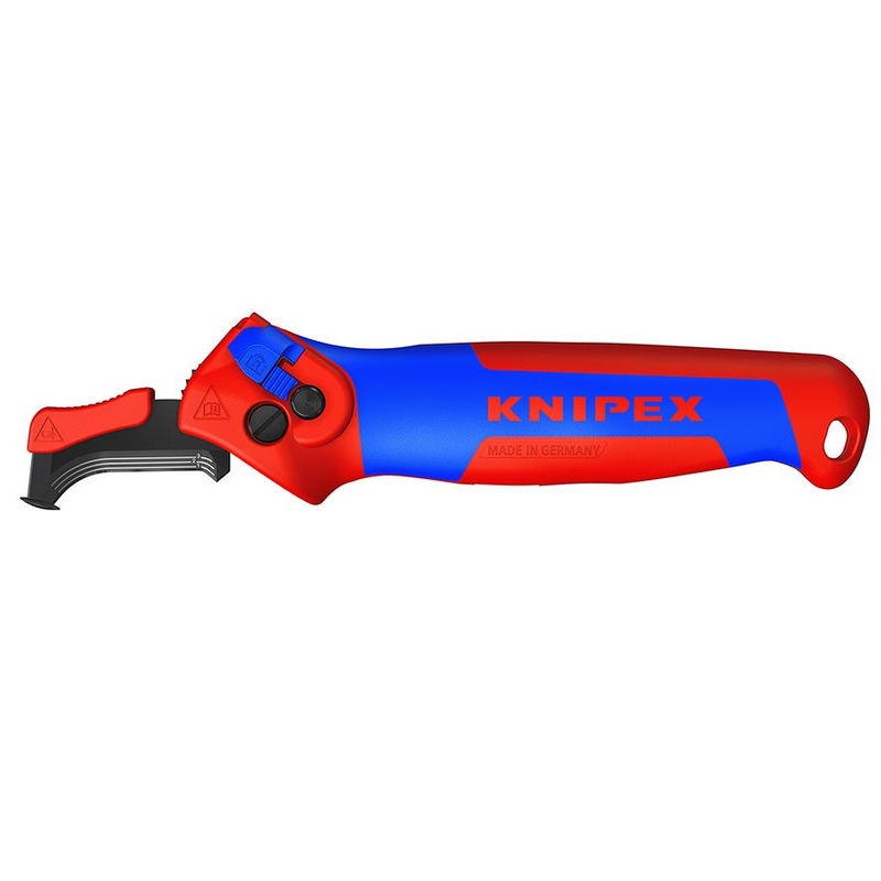 KNIPEX Stripping Knife with Guide Shoe 145mm Ratchet Function 16 50 145 SB