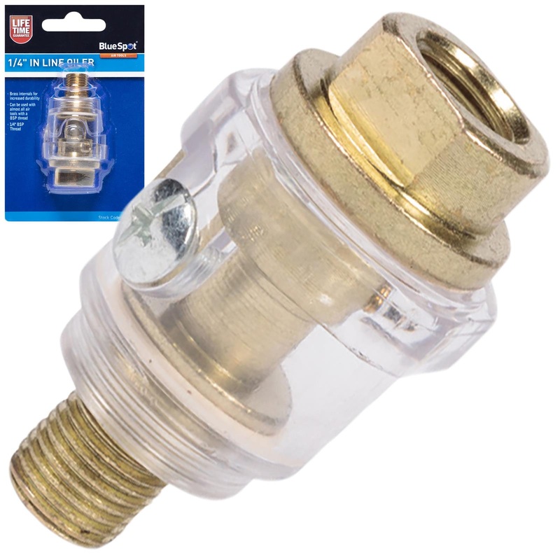 BlueSpot In Line Air Tool Oiler 1/4" BSP Thread
