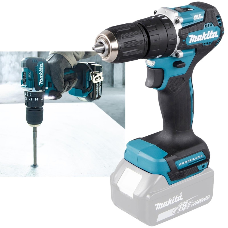Makita Combi Drill Hammer Driver 18V LXT Brushless Cordless DHP487Z Body Only