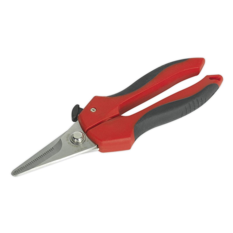 Sealey 190mm Universal Shears With Safety Lock