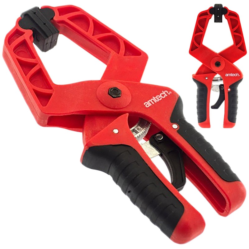 Amtech Ratchet Clamp 225mm (9") with Soft Grip Handle