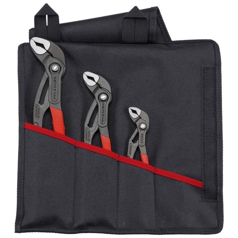 Knipex Cobra High-Tech Water Pump Plier Set 3 Piece 150mm 250mm 300mm 00 19 55 S9