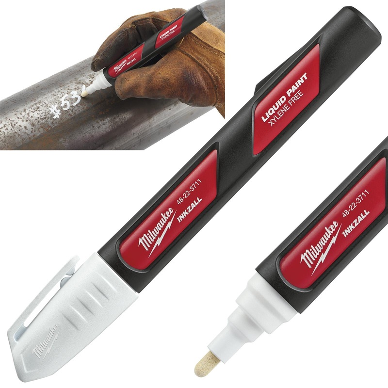 Milwaukee INKZALL Liquid Paint Marker Pen White