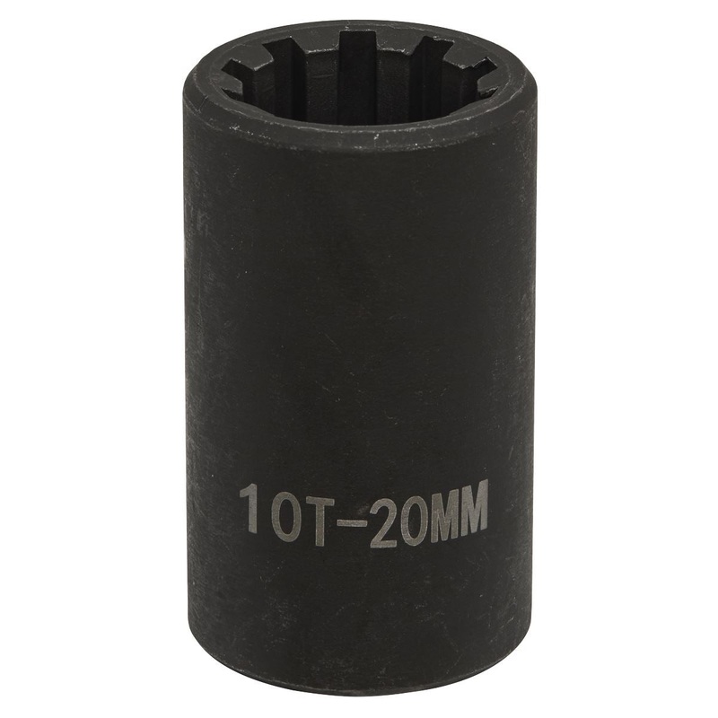 Sealey Brake Caliper Socket 1/2" Drive 20mm Square Ribe 10 Point