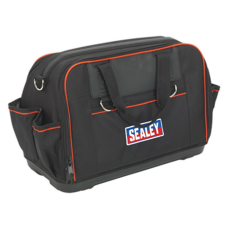 Sealey Tool Storage Bag with 24 Pockets 500mm Heavy Duty Rubber Base