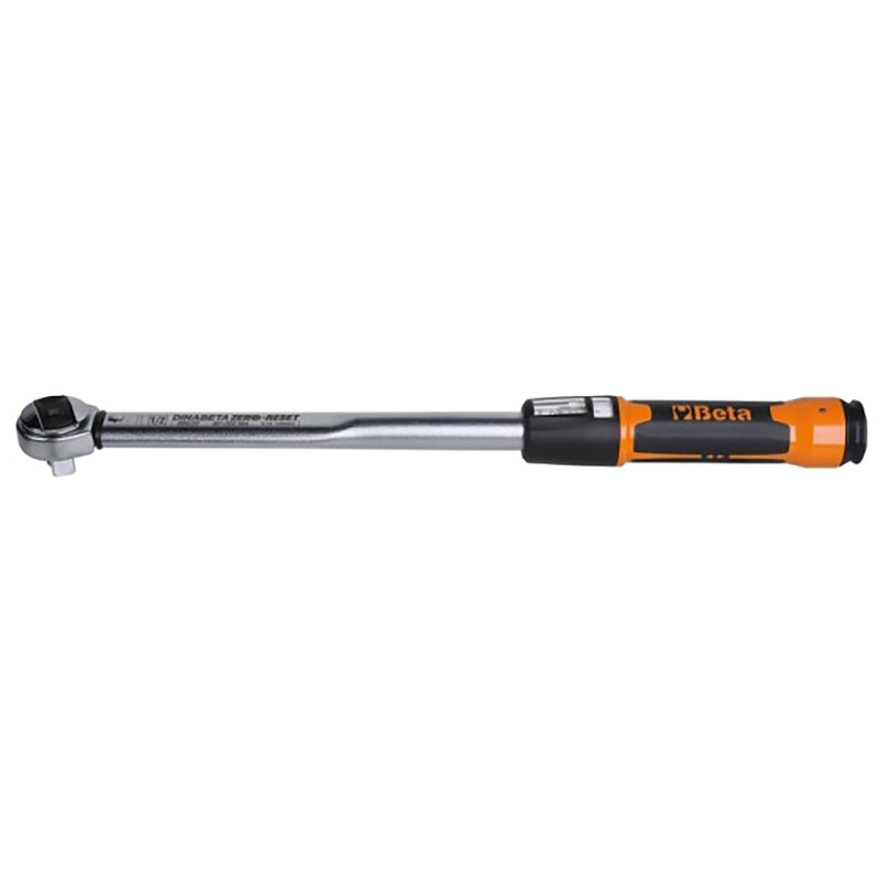 Beta Tools Torque Wrench Zero Reset 3/8" Drive 20-100 Nm Click Type Reversible 385mm 666/10
