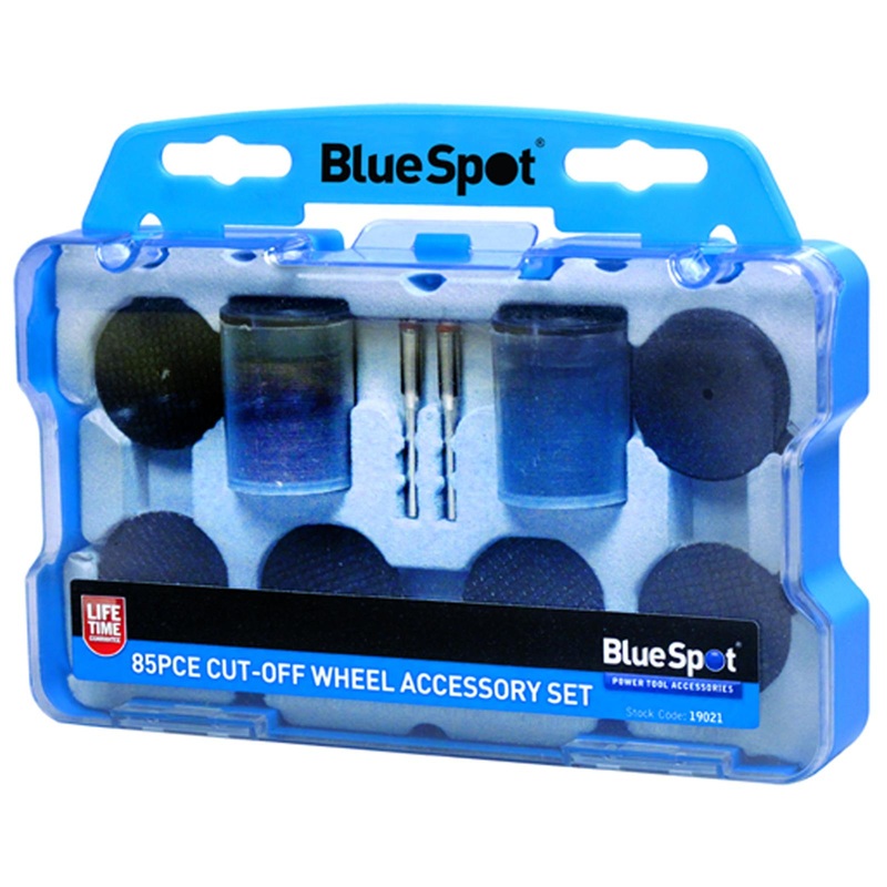 BlueSpot Rotary Tool Cut Off Wheel Accessory Set 85 Piece
