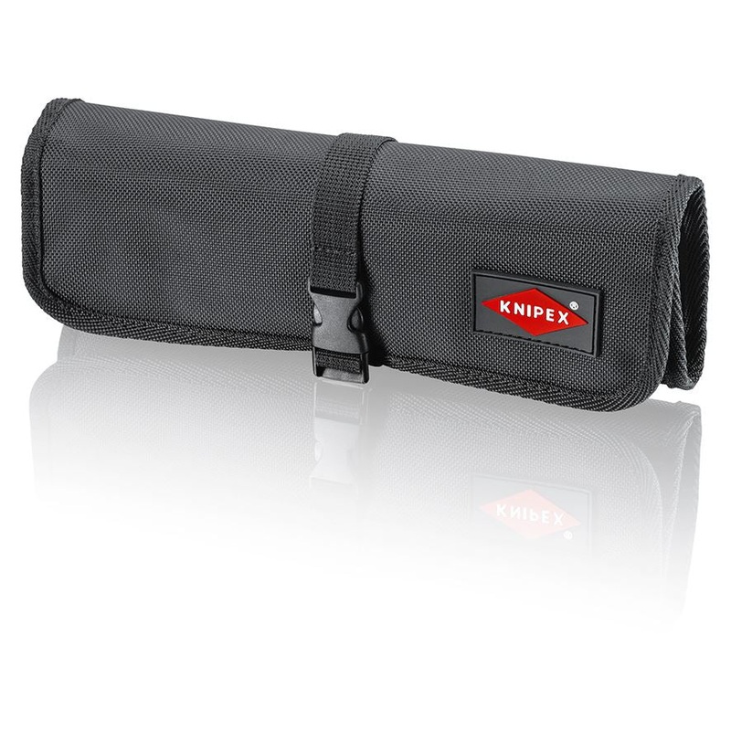 KNIPEX Tool Roll Bag with 4 Compartments Empty 315 x 275 mm 00 19 56 LE