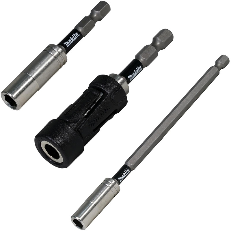 Makita Impact Bit Holder Premier Magnetic 1/4" Hex Drive Choose Size