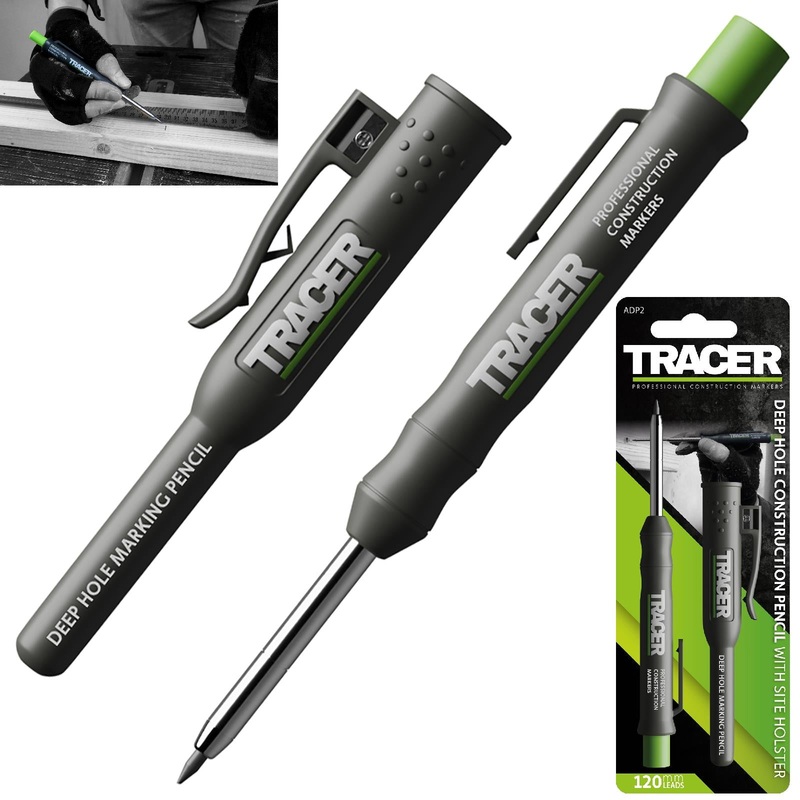 TRACER Deep Hole Pencil Marker and Site Holster 100mm Depth