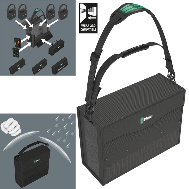 Wera 2go 2 XL Tool Container 2 Piece Tool Storage Bag