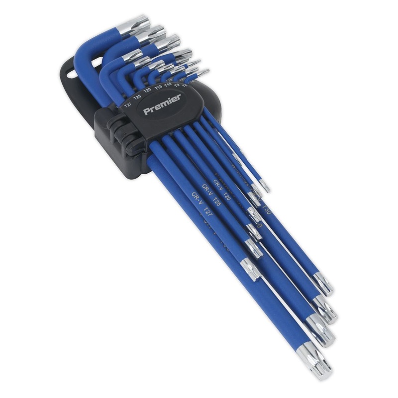 Sealey Premier TRX-Star* Key Set 13pc Extra-Long