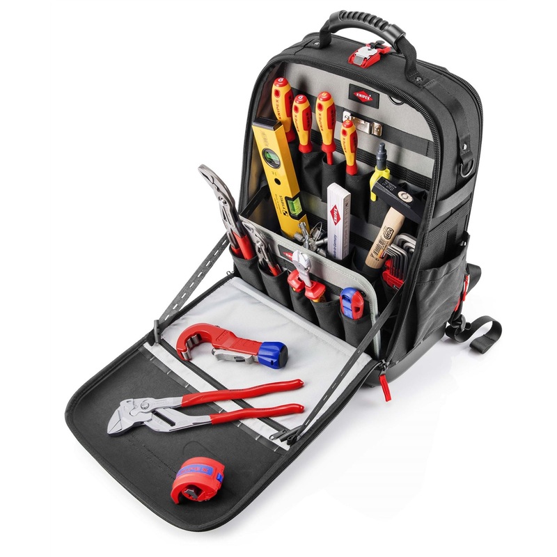 Knipex Tool Backpack Bag Modular X18 Plumbing 17 Piece Kit 00 21 50 S