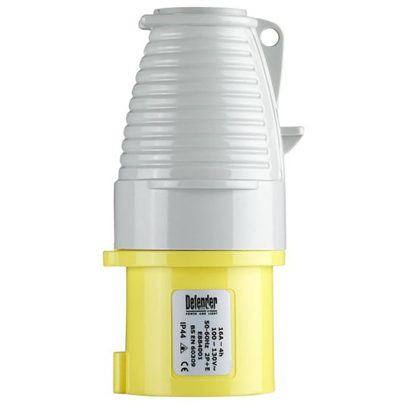 Defender 16A Plug Yellow 110V
