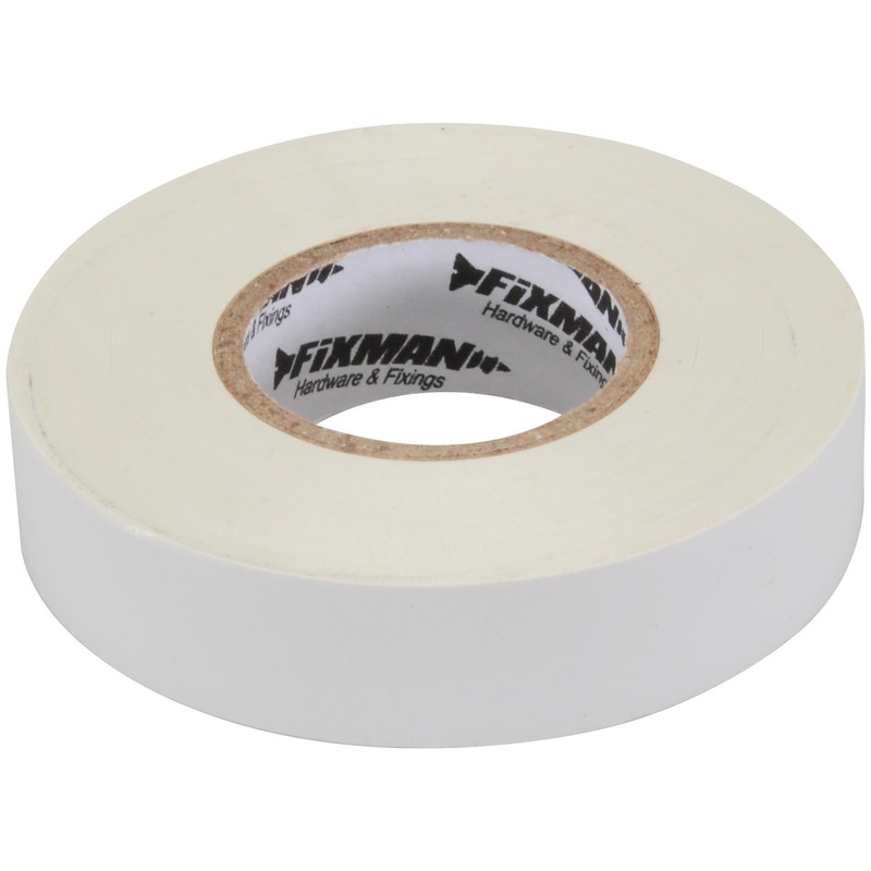 Fixman Insulation Tape 19mm x 33m White