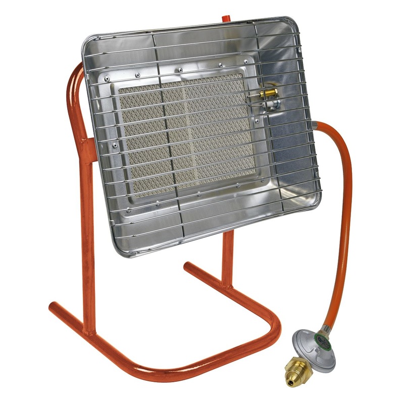 Sealey Space Warmer Propane Heater with Stand 10,250-15,354Btu/hr