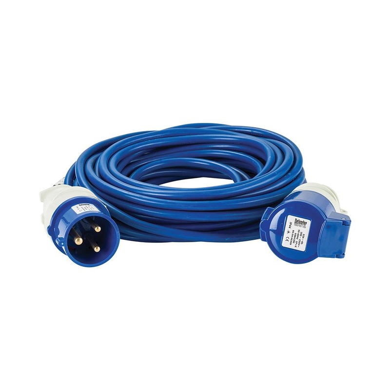 Defender Arctic Extension Lead Blue 2.5mm2 32A 14m 230V E85237
