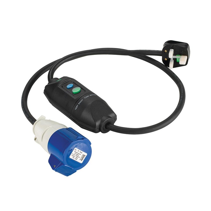 Defender In-Line RCD Lead 1m 230V E11085C